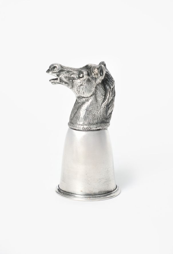Gucci '70s Carved Horse Head Chalice - 3