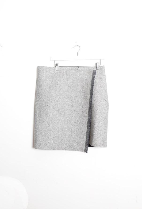 Céline Felt Wrap Skirt - 5