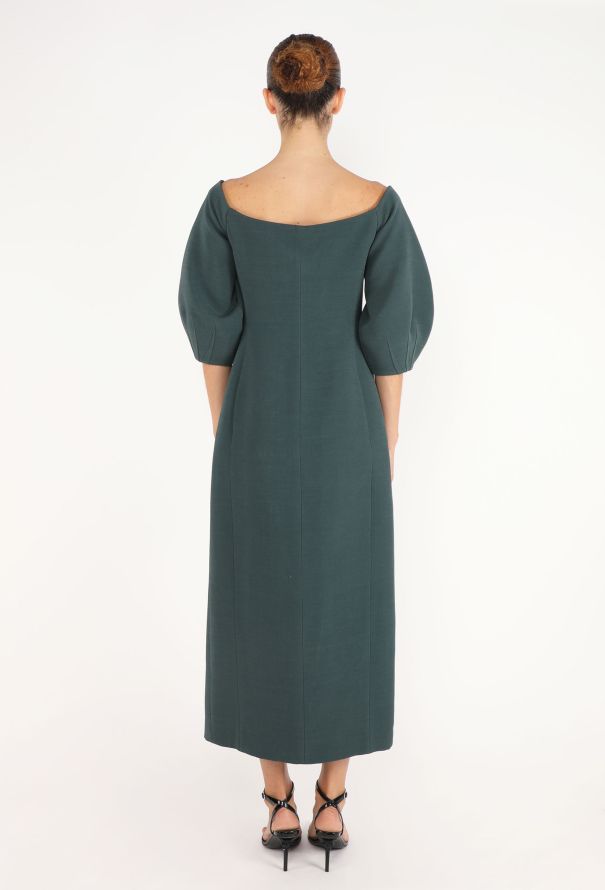 Gabriela Hearst Majano Off-Shoulder Dress, 2023 - 4