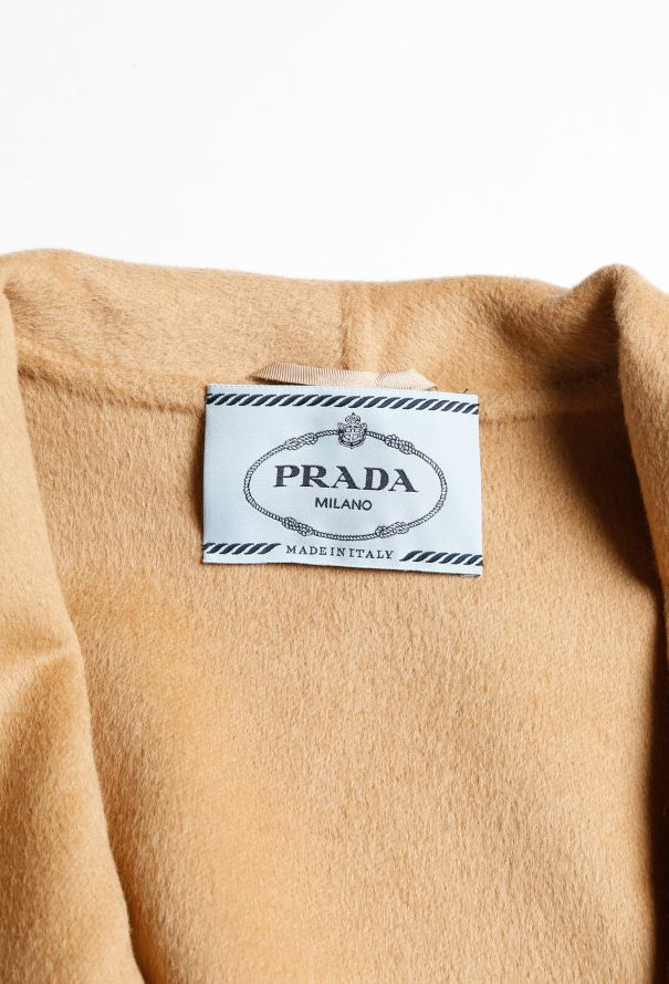 Prada 2017 Angora Fox Cuff Coat - 6