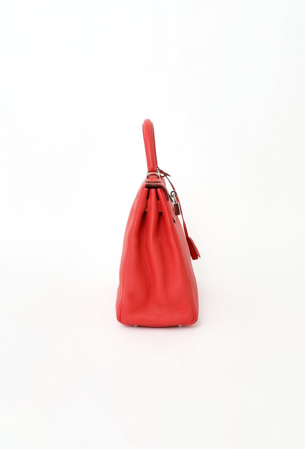 Hermès Rose Jaipur Togo Kelly Retourné 28 - 7