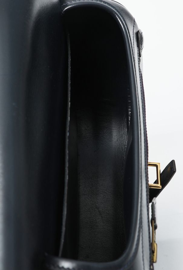 Hermès Navy Box Balle de Golf Bag, 1990 - 10