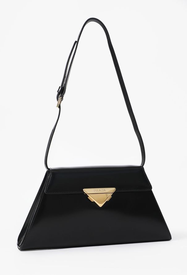 Prada Black Triangle Shoulder Bag, F/W 2023 - 4