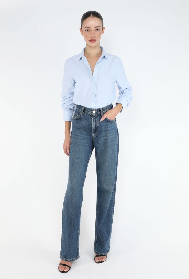 The Row 2023 Metis Classic Cotton Shirt - 1