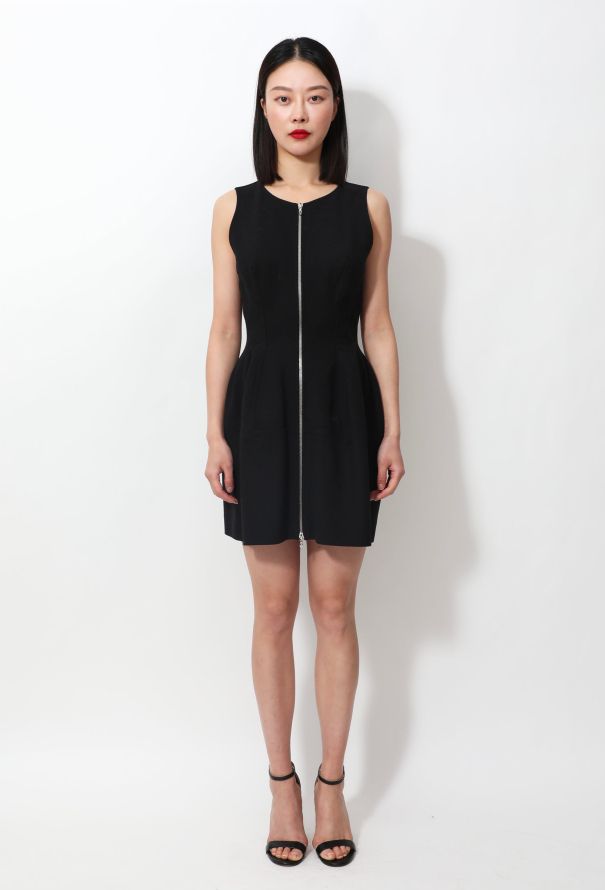 Alaïa 2006 Cotton Zip Dress - 1
