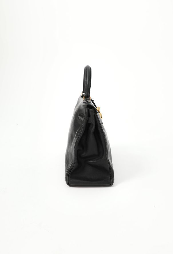 Hermès Black Gulliver Kelly Retourné 35 - 6