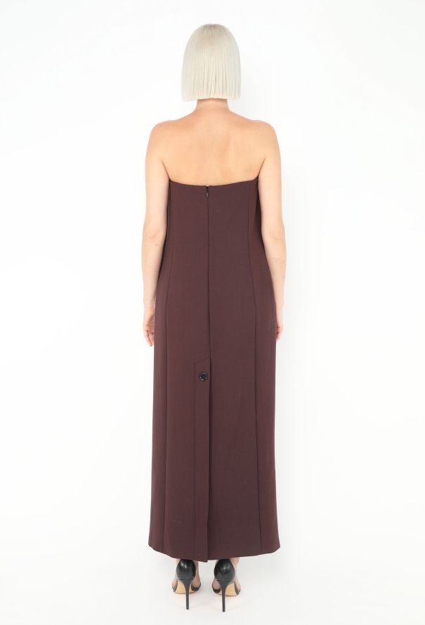 Proenza Schouler F/W 2021 Column Bustier Dress - 5