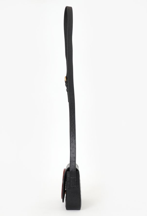 Saint Laurent 2017 Black Ostrich Eddie Shoulder bag - 5