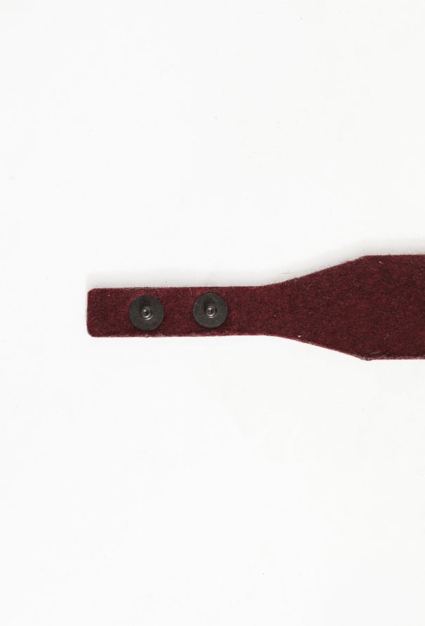 Chanel F/W 2002 Felt Bow Chainlink Belt - 9