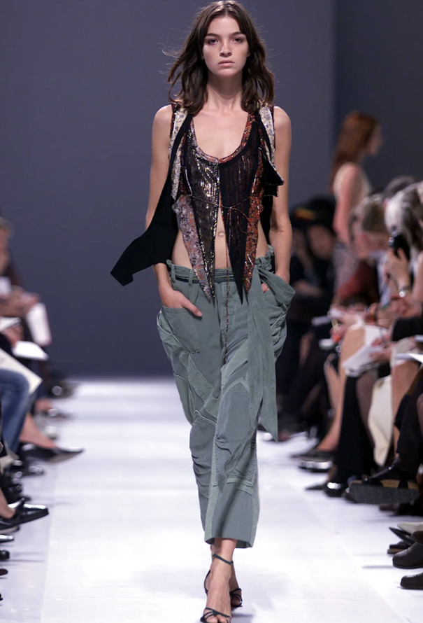 Balenciaga Le Dix Iconic Patchwork Top, S/S 2002 - 2