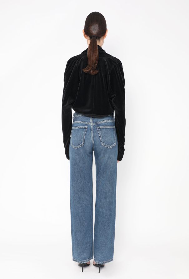 Matsuda '90s Velvet Glovelette Bolero - 4