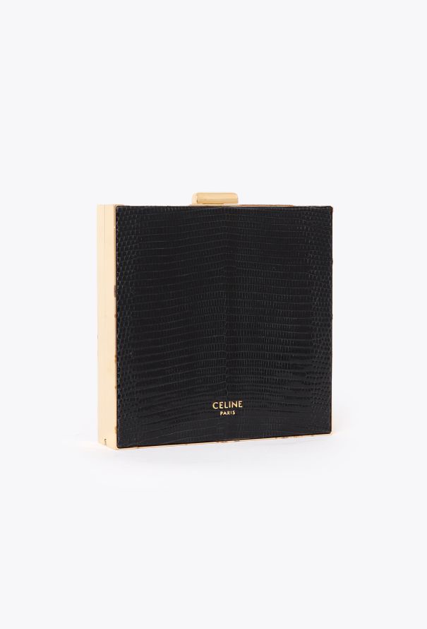 Céline Black Lizard Minaudière - 4
