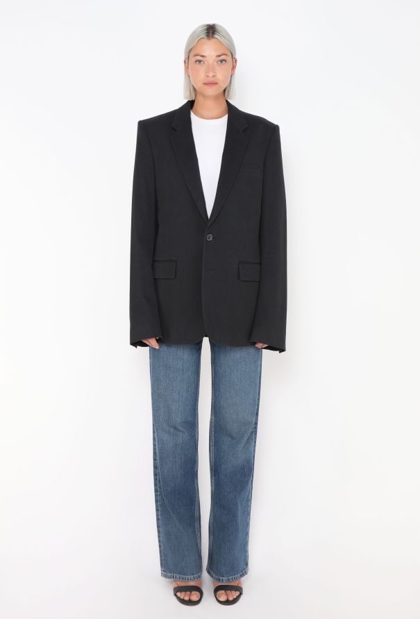 Maison Margiela 2008 Padded Shoulder Blazer - 2
