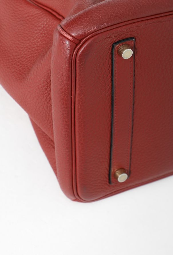 Hermès Rouge Sienne Togo Birkin 35 - 10