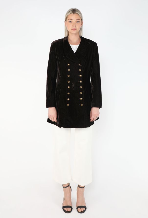 Chanel Velvet Military Jacket, F/W 1993 - 4