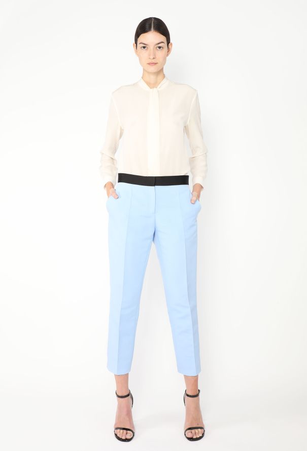 Céline Pre-Fall 2011 Smoking Trousers Blue - 4