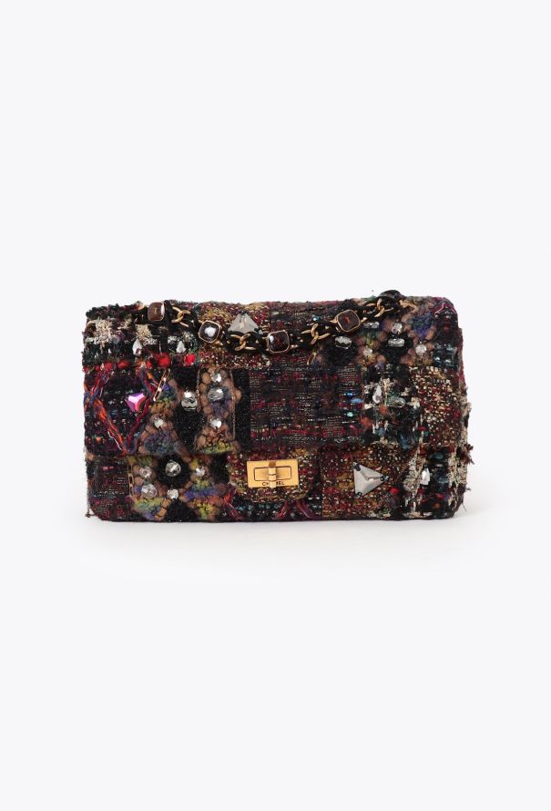 Chanel Rare 2011 Paris-Byzance Tweed & Crystal 2.55 Bag - 1