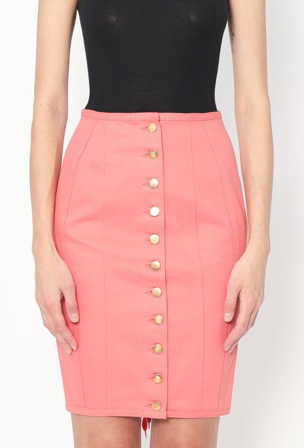 Jean Paul Gaultier 1989 Lace-up Denim Skirt - 2