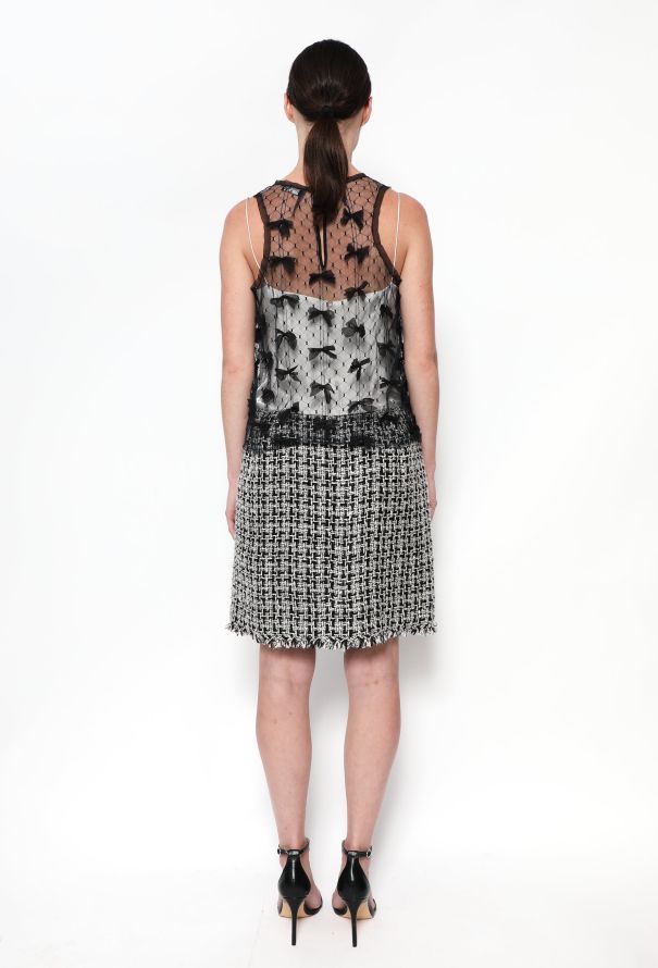Chanel F/W 2010 Tweed Ribbon Ensemble - 4