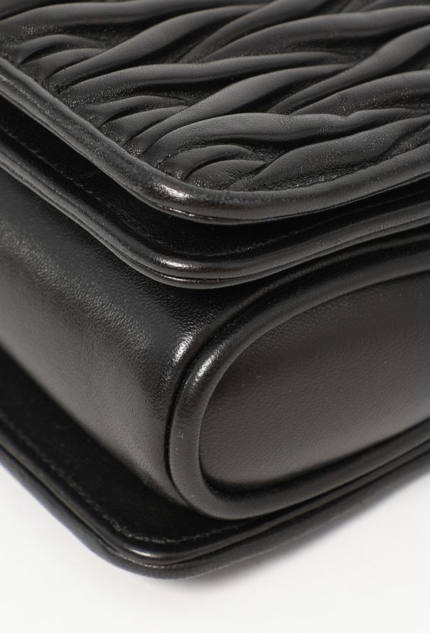 Miu Miu Black Quilted Club Bag - 7