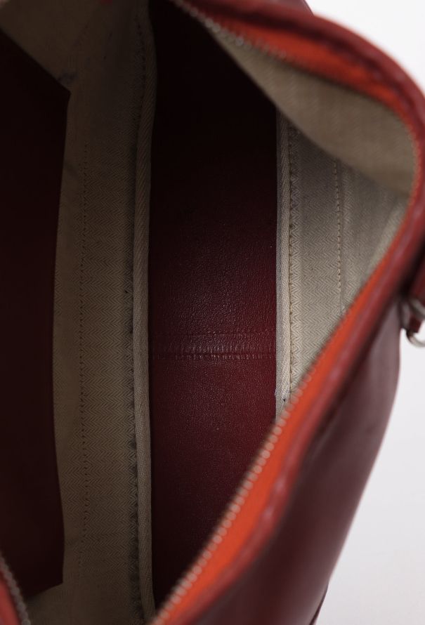 Hermès Red Swift Trim Bag - 11