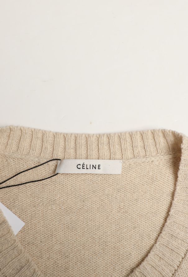 Céline Collector F/W 2018 Brooch Knit Dress - 6