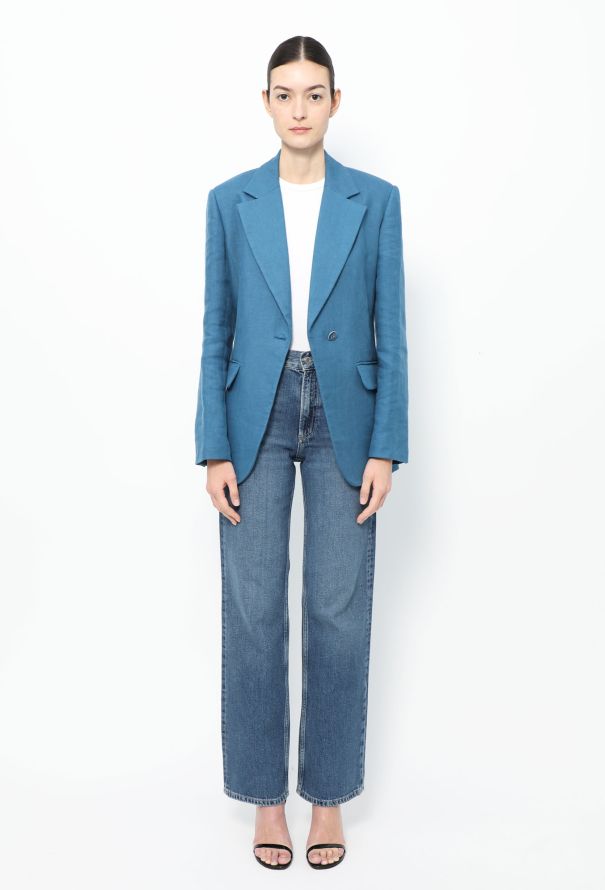 Chloé S/S 2023 Flared Linen Suit - 7