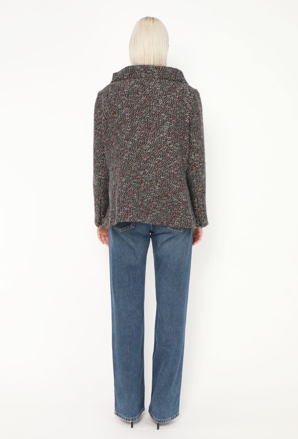 Chanel 2012 Boat Neck Tweed Jacket - 5