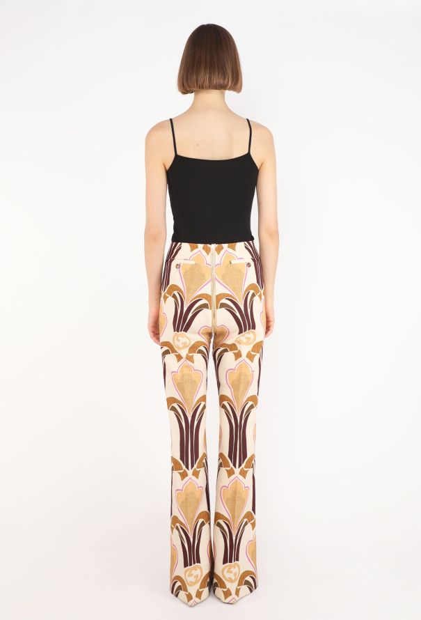 Gucci Art Nouveau Printed Suit, Pre-Fall 2022 - 8