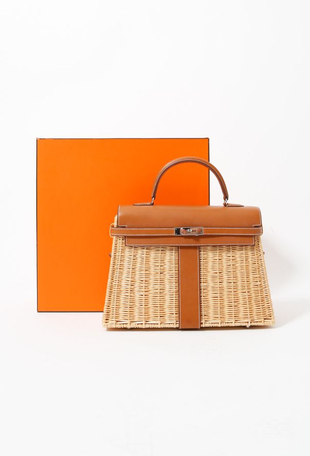 Hermès Collector Barenia & Osier Picnic Kelly 35 - 2