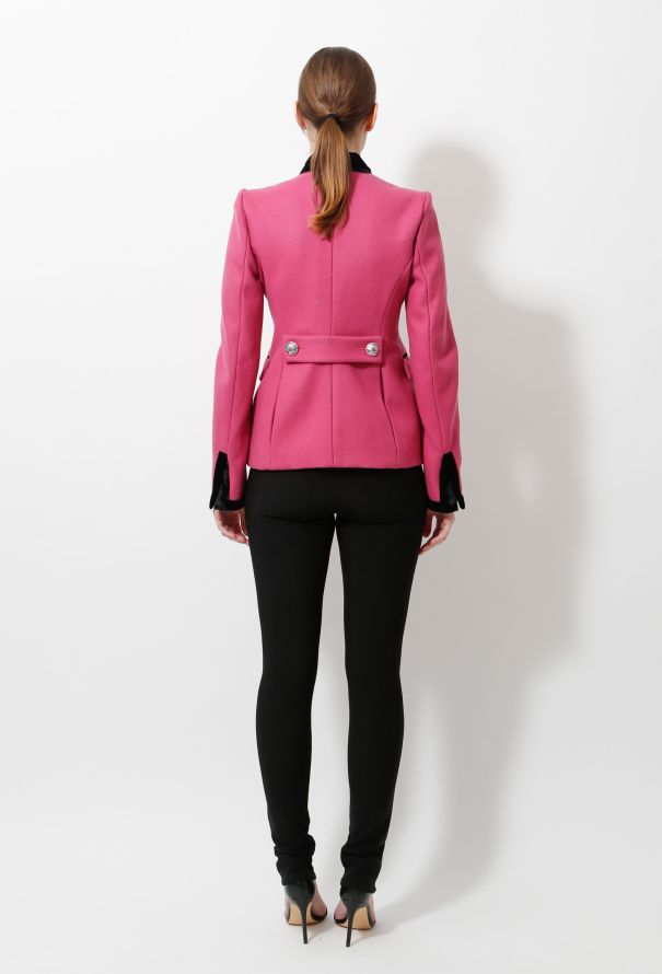 Balenciaga Iconic F/W 2007 Pink Collegiate Blazer - 6