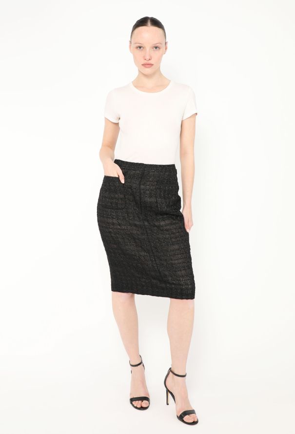 Chanel S/S 2012 Iridescent Bouclé Tweed Set - 6