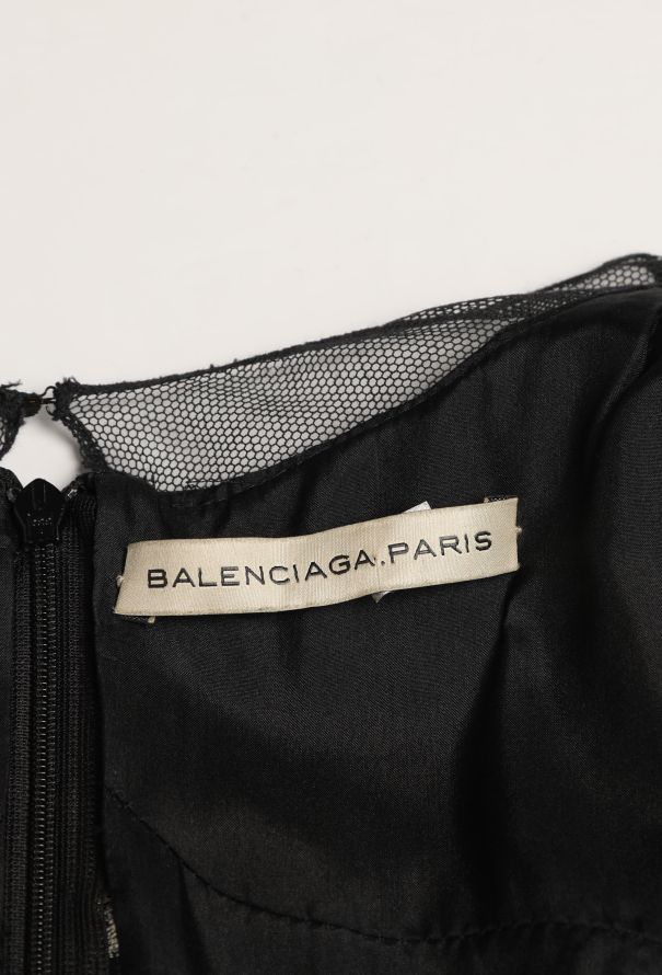 Balenciaga Patchwork Printed Crêpe Dress - 5