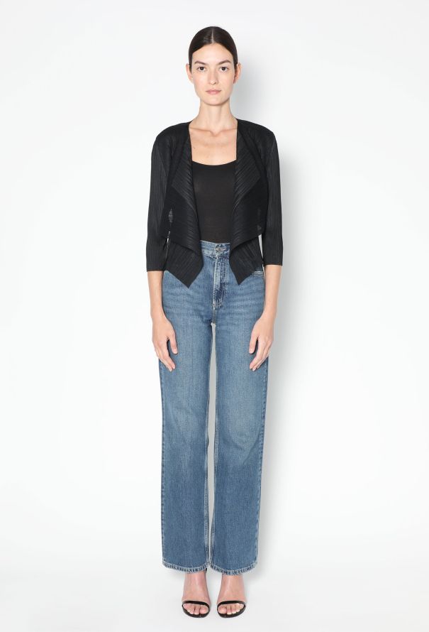 Issey Miyake Pleats Please Layered Cardigan - 2