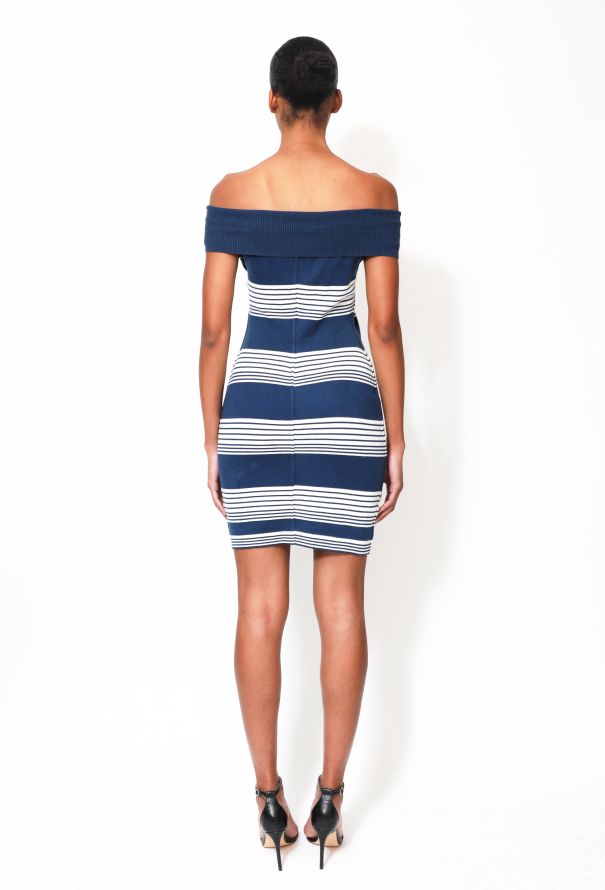 Alaïa 90s Off-Shoulder Bodycon Dress - 3