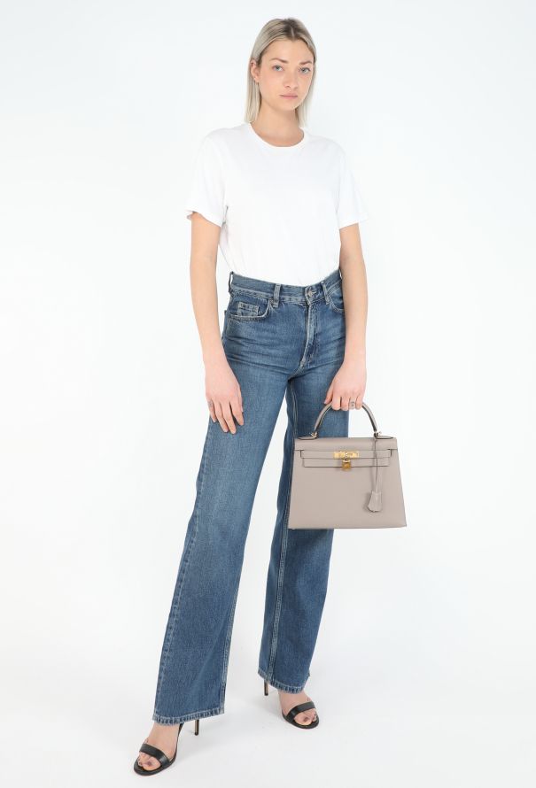 Hermès Gris Asphalte Epsom Kelly Sellier 28 - 6