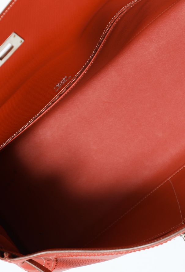 Hermès Limited Edition Sanguine Kelly Ghillies 35 - 18
