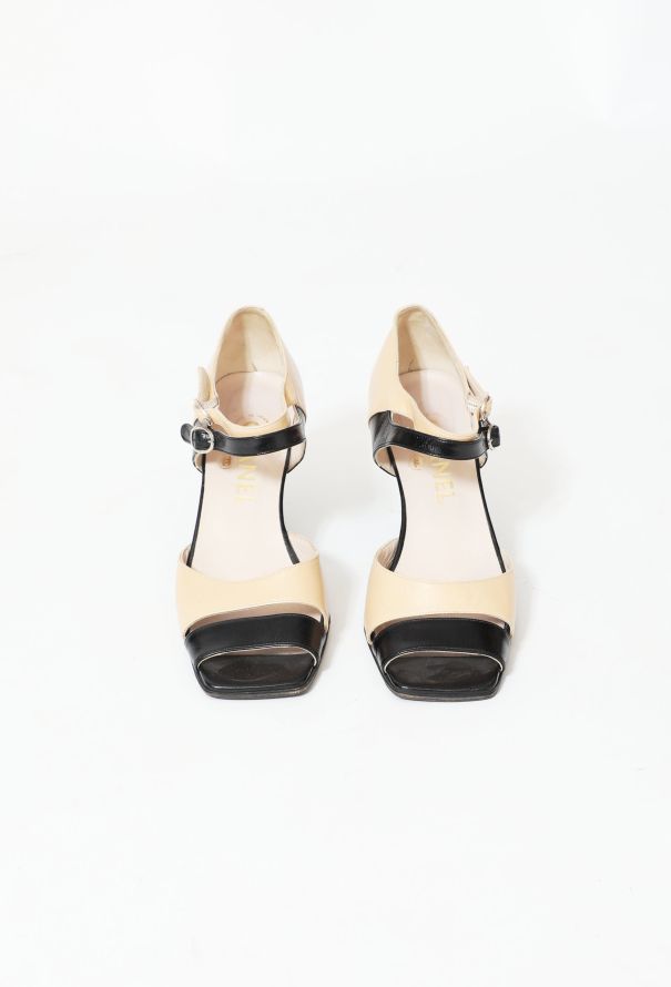 Chanel 2005 Bi-Color Sandals - 3