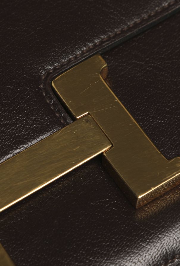 Hermès Brown Calfskin Constance 24 - 14