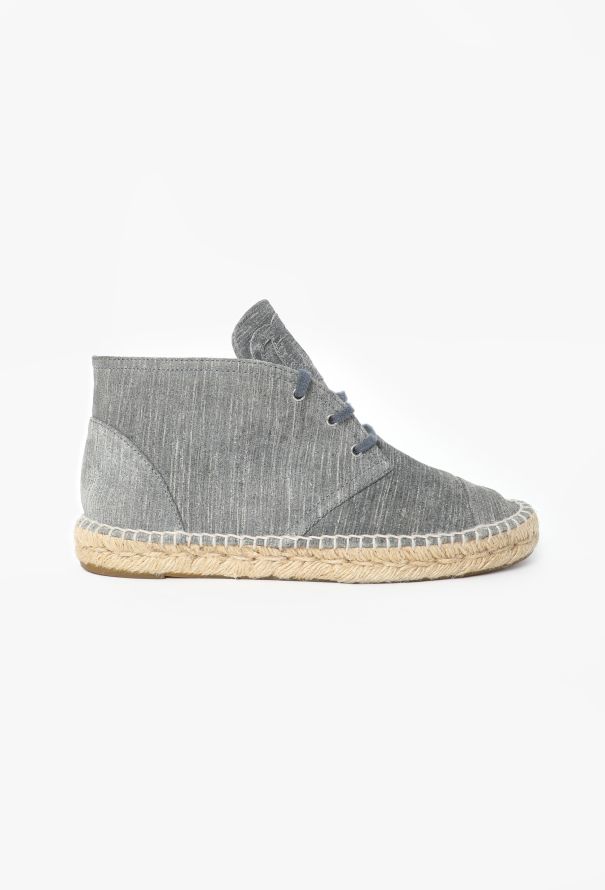 Chanel 2015 'CC' Leather Espadrilles - 1