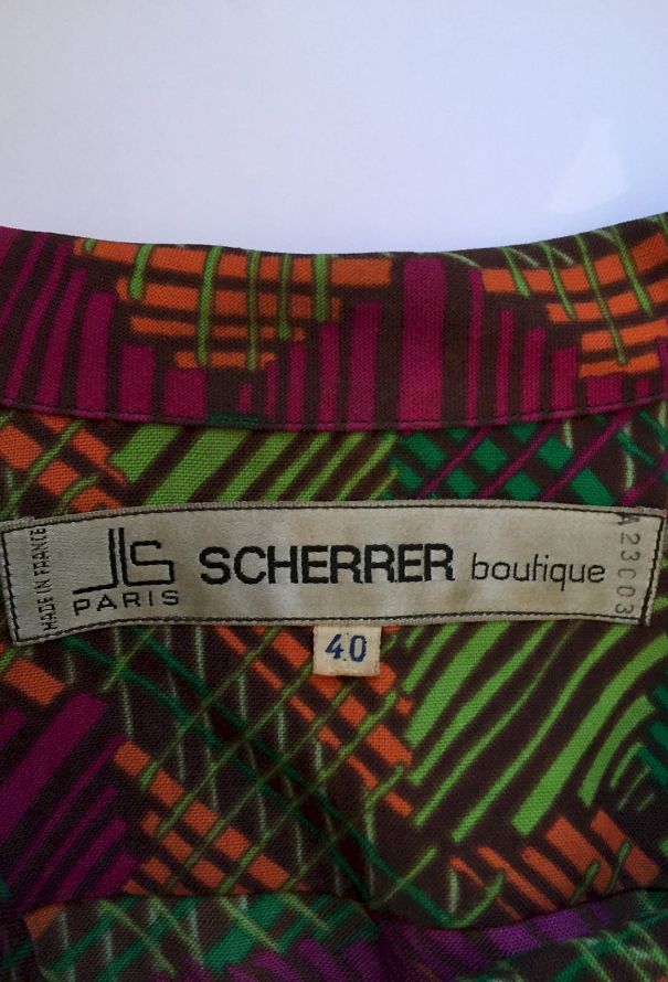 Exquisite Vintage Jean-Louis Scherrer '70s Shirt-dress - 5