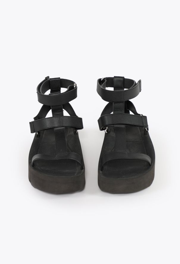 Hermès Enid Calfskin Leather Sandals, S/S 2022 - 3