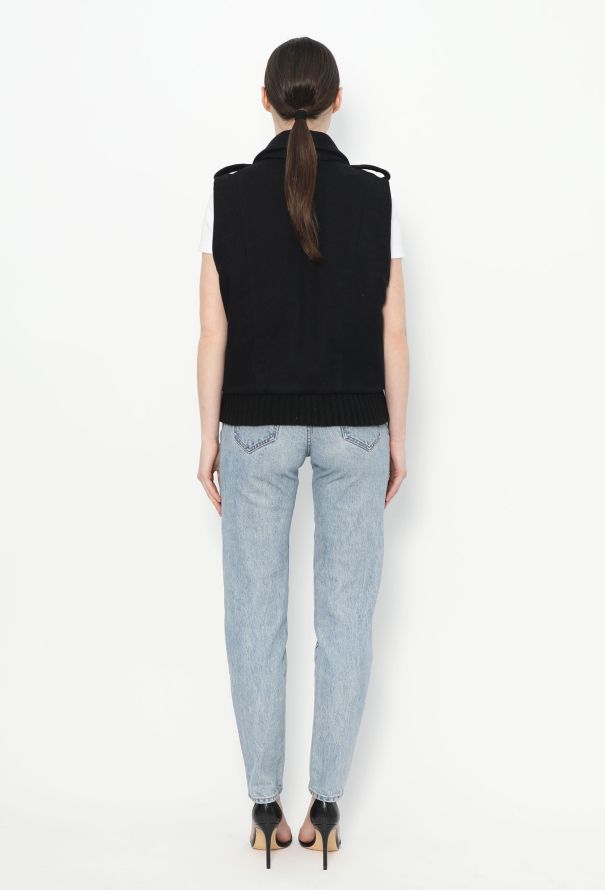 Balenciaga F/W 2002 Padded Bomber Vest - 7