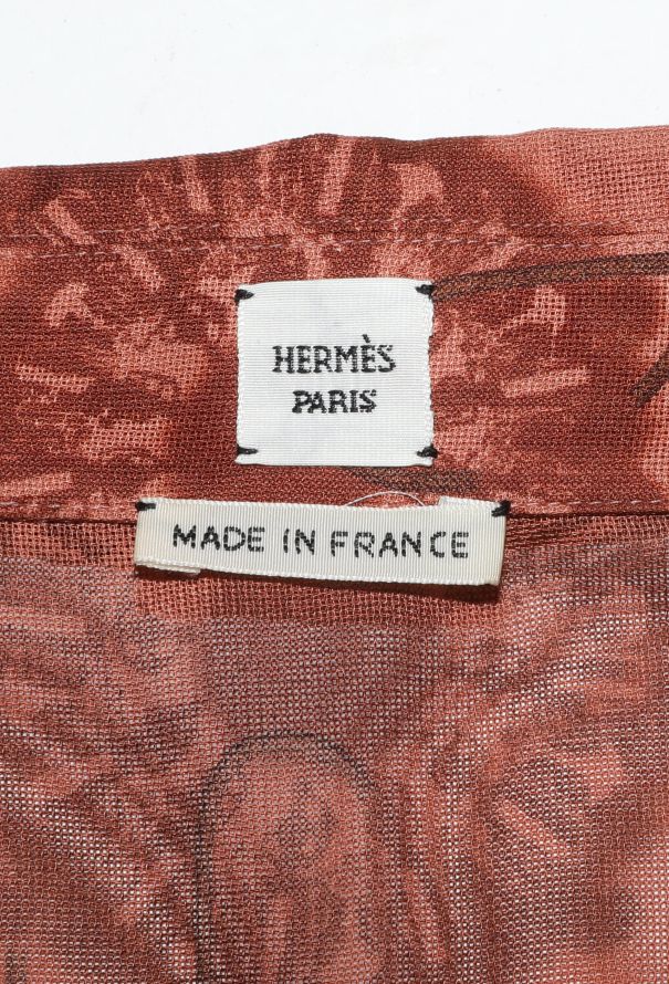 Hermès Cliquetis Silk Tunic, S/S 2022 - 9