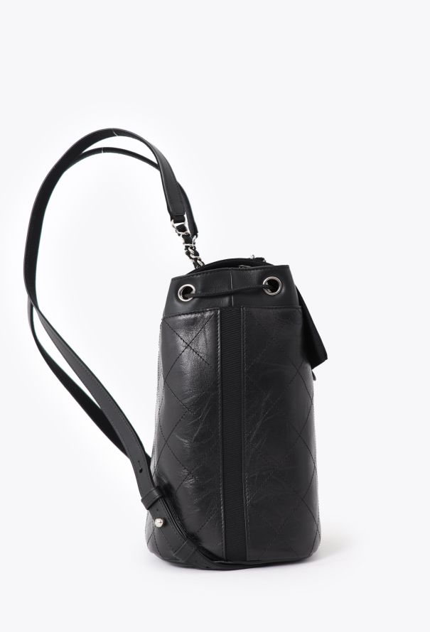 Chanel Black Classic Quilted Backpack - 4