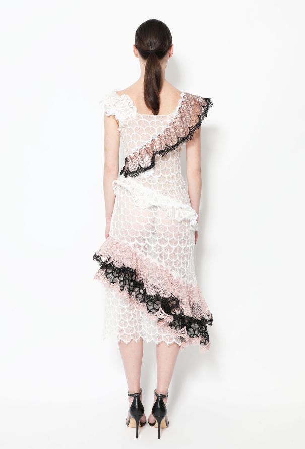 Rodarte F/W 2016 Lace Ruched Dress - 4