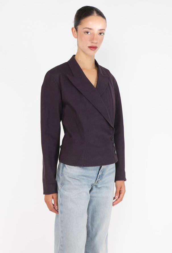 Alaïa Cinched Sculped Blazer, Fall 1990 - 4