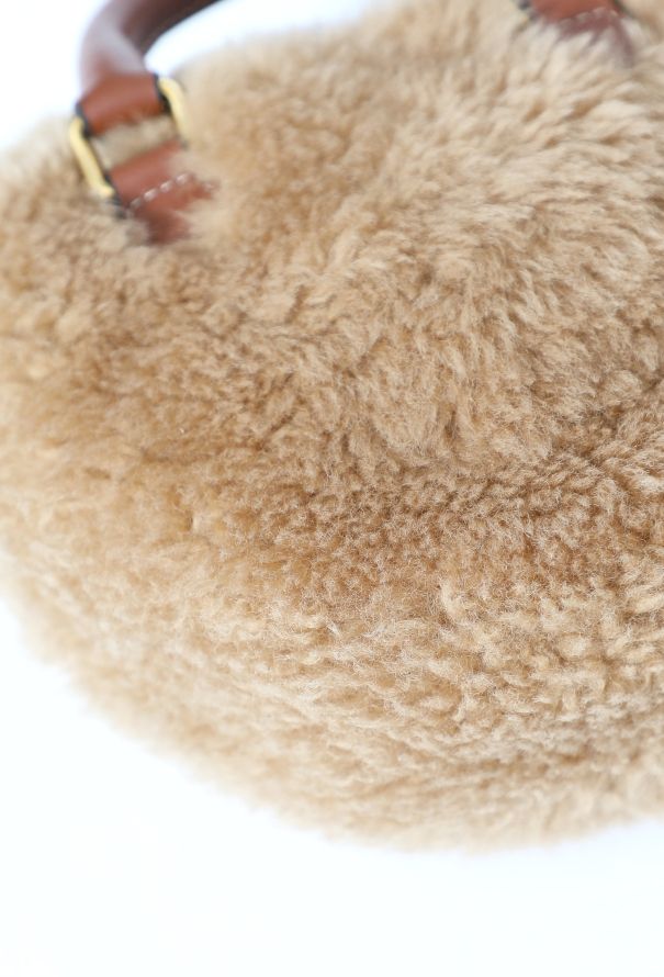 Céline 2022 Shearling Heart Mini Bag - 8