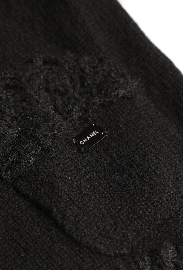 Chanel 2006 Cashmere Lace Trim Cardigan - 6