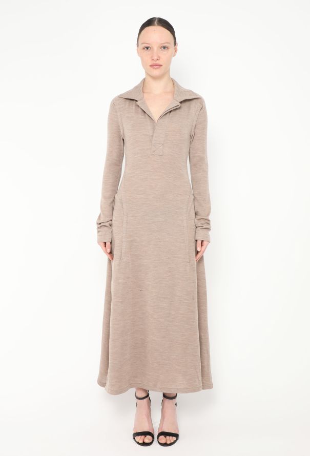 Bottega Veneta 2021 Heathered Maxi Dress - 3